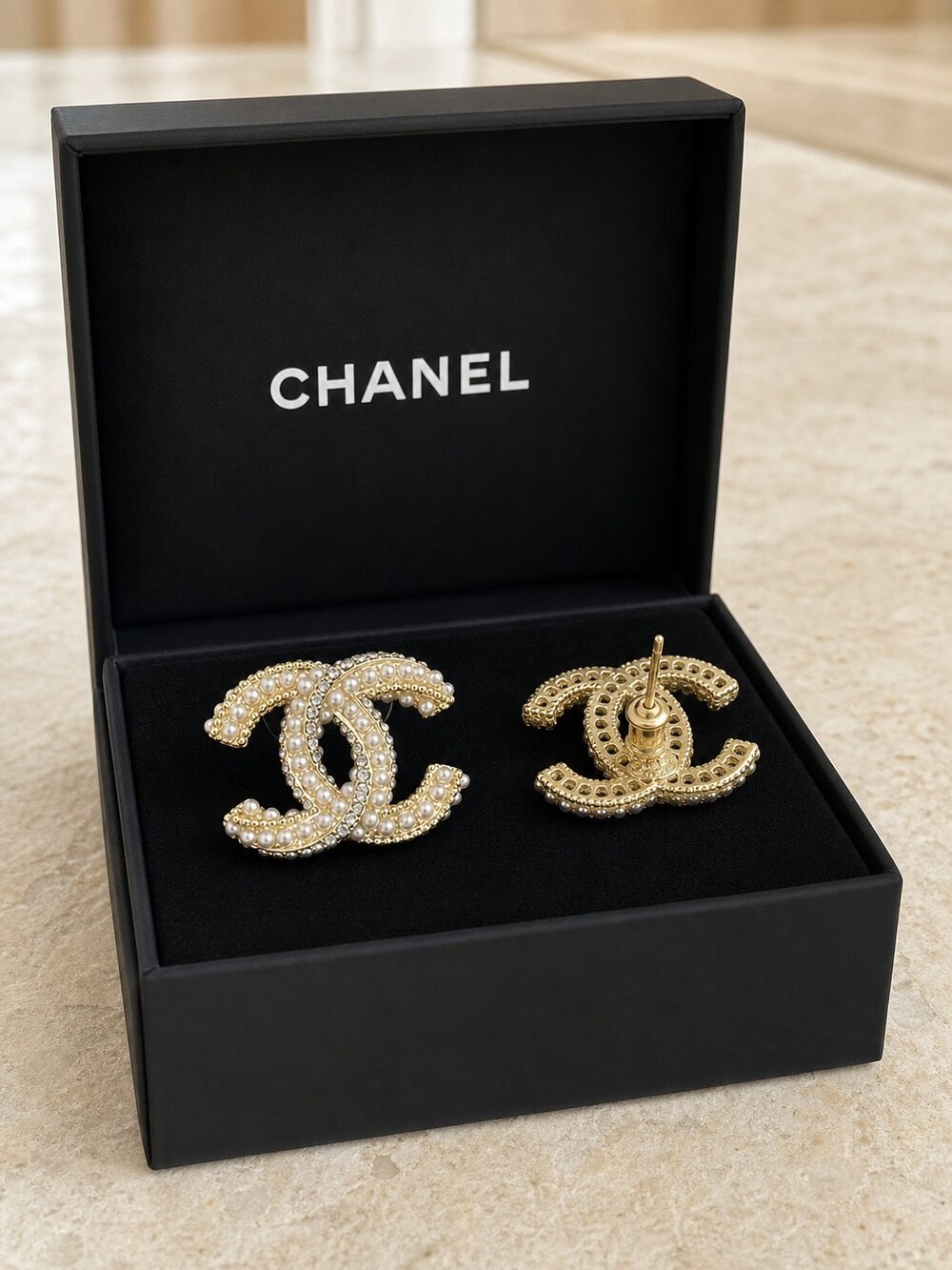 CHANEL Classic Parisian Earrings Style 13 | New with Box - Picture 5 of 9